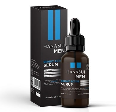 Serum wajah yang bagus - Hanasui Men Bright Active Serum