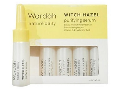 Wardah Witch Hazel Purifying Serum - serum wajah dibawah 50 ribu