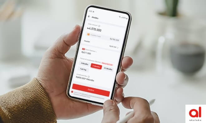 kredit hp di akulaku