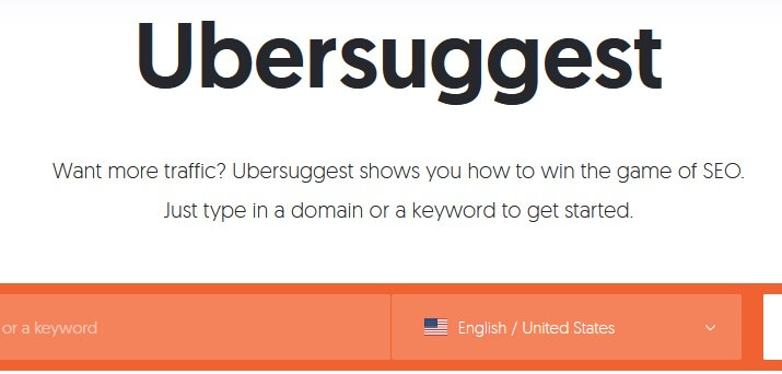 Ubersuggest by NeilPatel