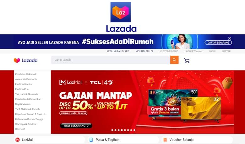 kredit hp di lazada