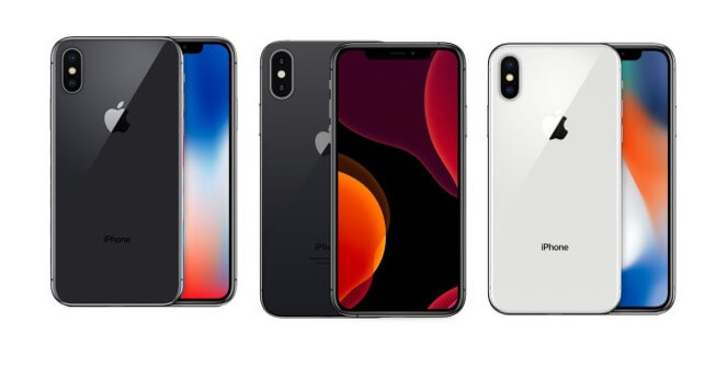 ukuran layar iphone x