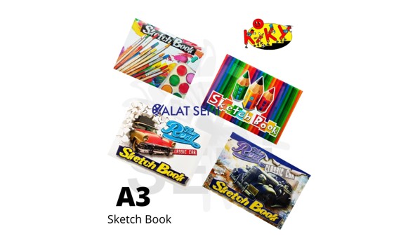ukuran buku gambar A3
