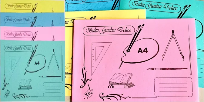 Ukuran buku gambar A4 