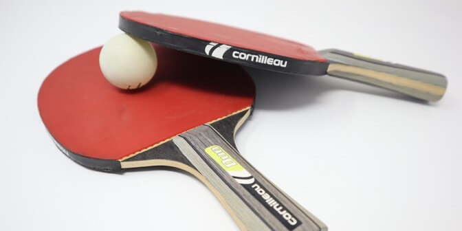 ukuran meja pingpong