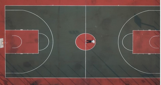 ukuran lapangan bola basket