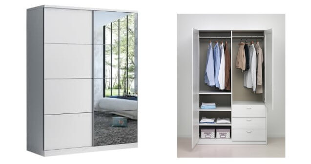 ukuran lemari pakaian