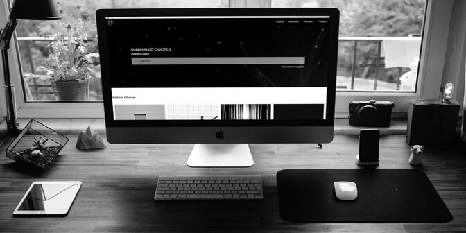 ukuran meja komputer