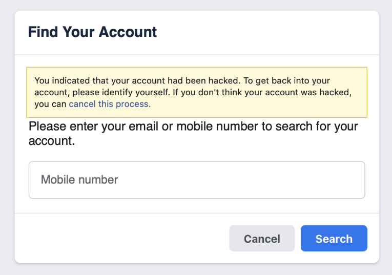 Cara Melaporkan Akun Facebook yang Dihack