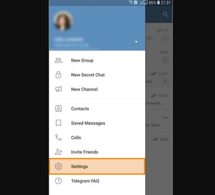 Cara Menghapus Akun Telegram