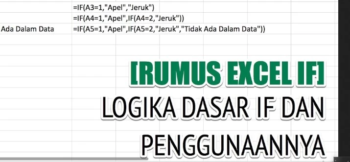 rumus if di excel