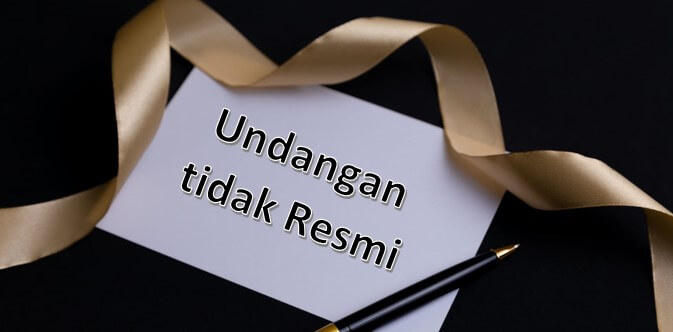 Sebelum Buat, Cari Tahu Contoh Undangan Tidak Resmi Beserta Aplikasi untuk Membuatnya!