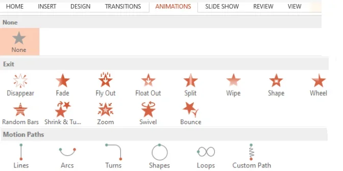 animasi untuk power point