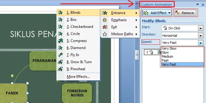 Animasi untuk power point
