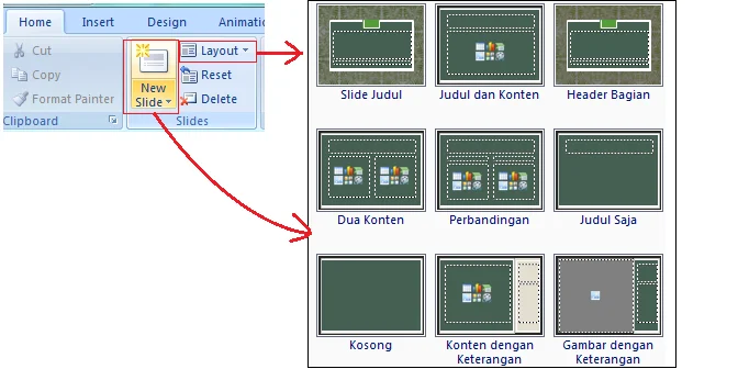 Cara membuat slide power point