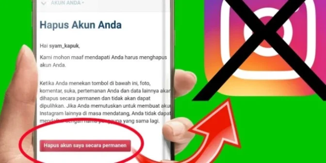 cara blokir akun IG sendiri