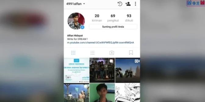 cara blokir akun IG sendiri