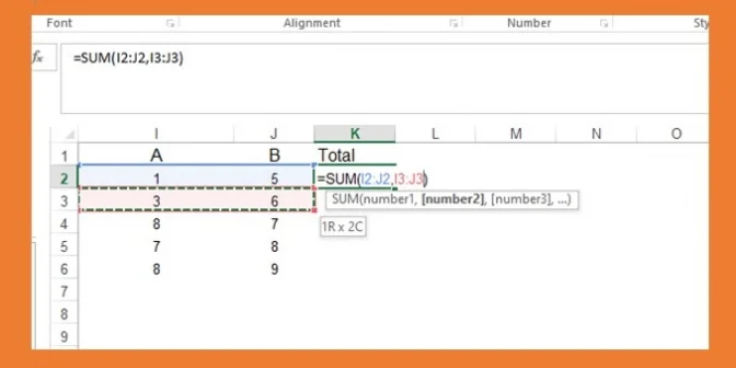 cara menjumlahkan di excel