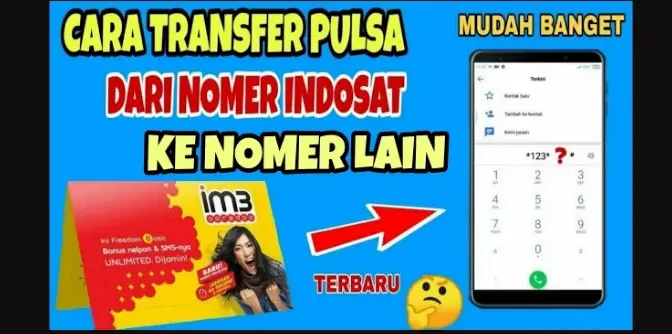 Cara transfer pulsa Indosat