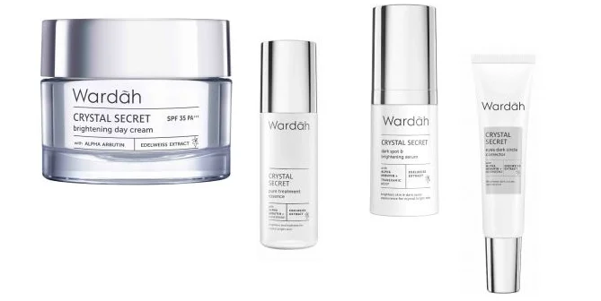 Skincare Wardah untuk mencerahkan wajah