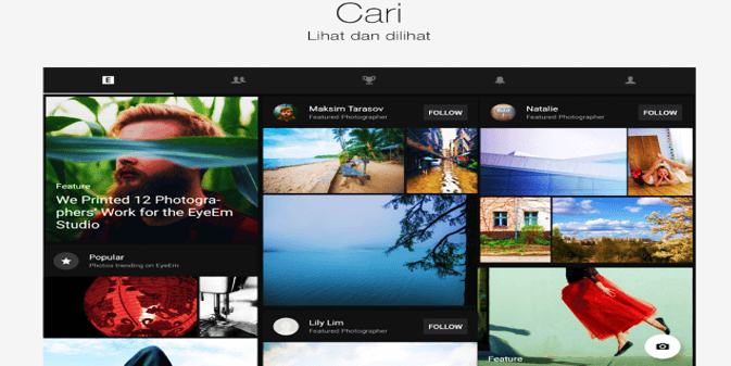 Aplikasi Jual Foto untuk Pemula