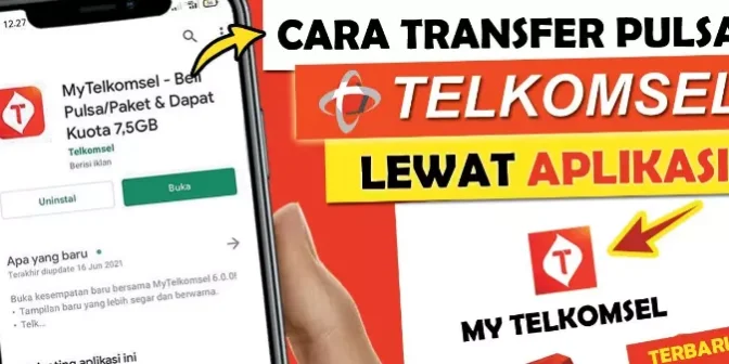 cara transfer pulsa Telkomsel