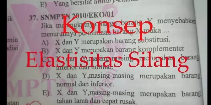 contoh soal elastisitas silang