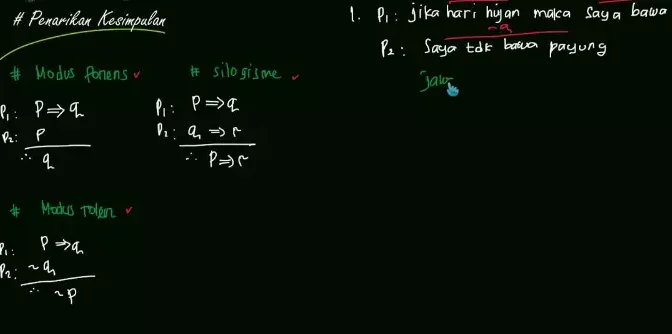 contoh soal logika matematika