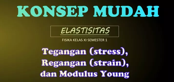 contoh soal modulus elastisitas