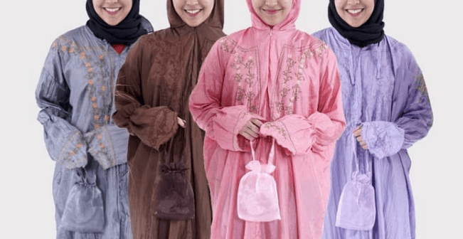 Mukena Terusan Bordir