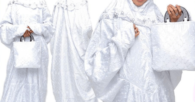 Mukena Terusan Bordir