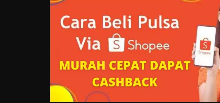 Beli pulsa di Shopee