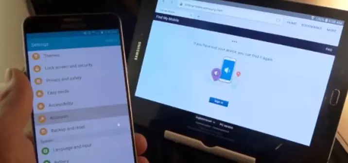 Cara melacak HP Samsung