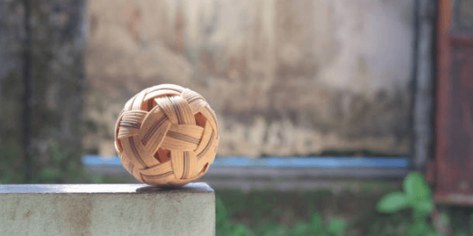 ukuran lapangan takraw