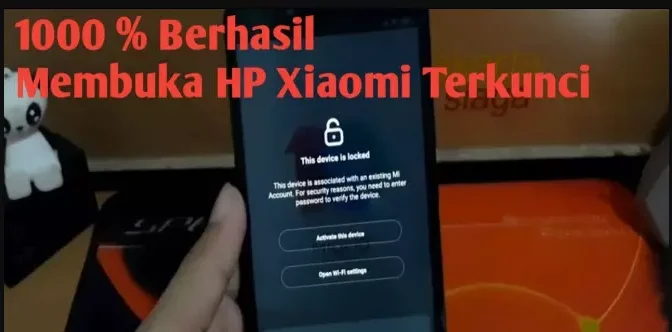 cara membuka hp Xiaomi yang terkunci akun Mi