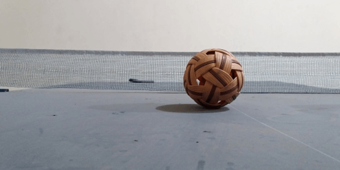 ukuran lapangan takraw