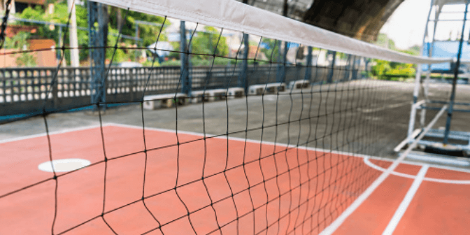 ukuran lapangan takraw