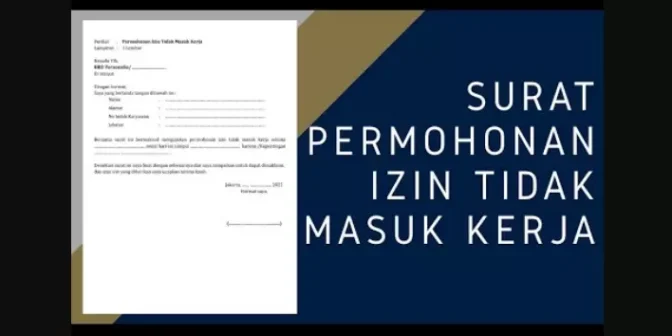 contoh surat permohonan