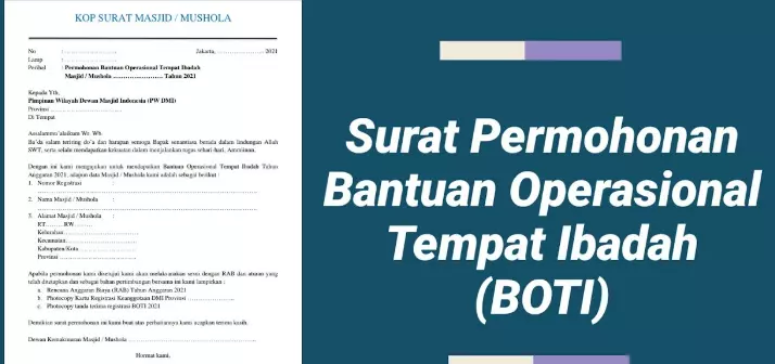 Surat Permohonan Bantuan
