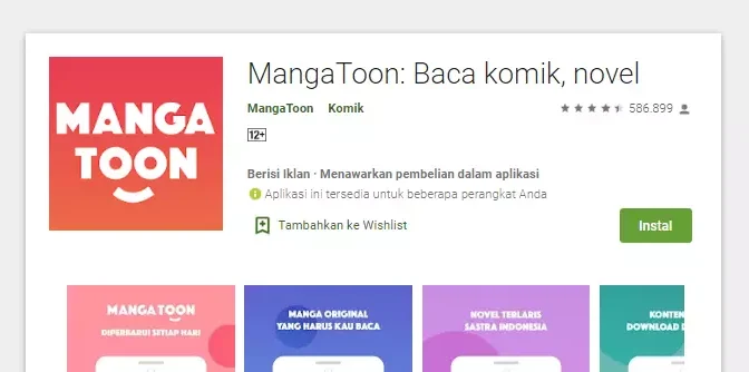 aplikasi baca manga