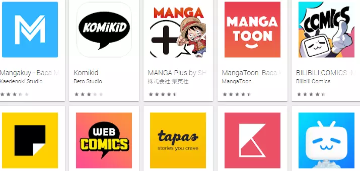 7 Pilihan Aplikasi Baca Manga Terbaik Bahasa Indonesia ini Wajib di Download