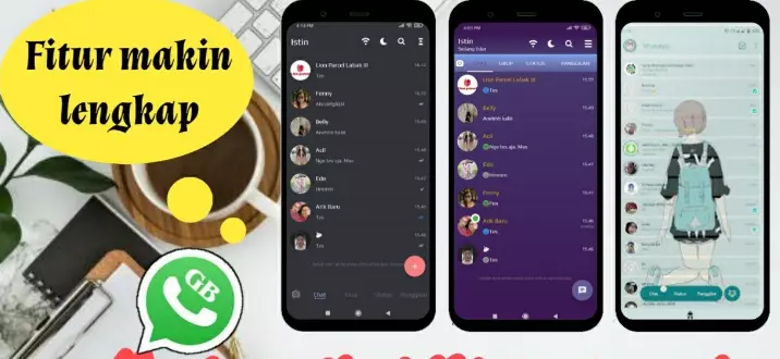 Cara memakai WhatsApp GB
