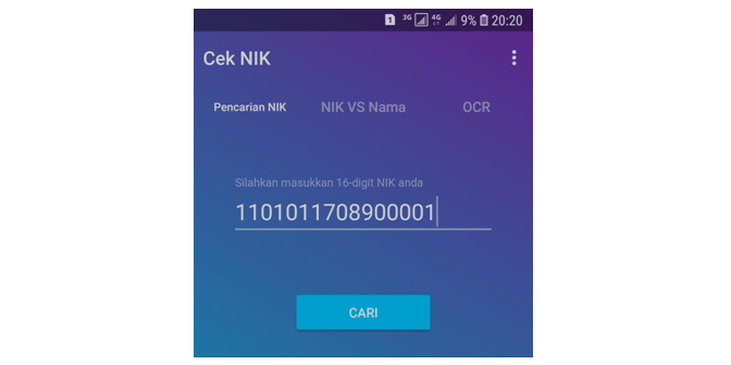 aplikasi cek KtP online