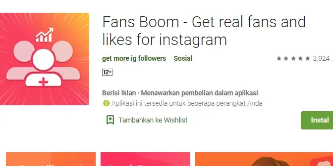 aplikasi penambah followers Instagram