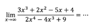 contoh soal limit fungsi aljabar