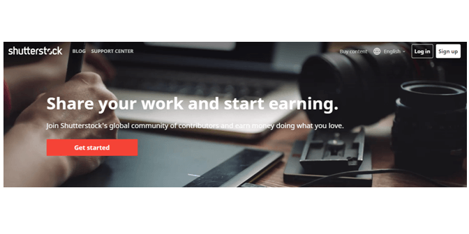 cara jual foto di shutterstock