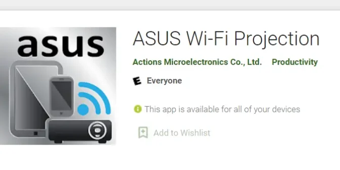 aplikasi proyektor HP ke tembok