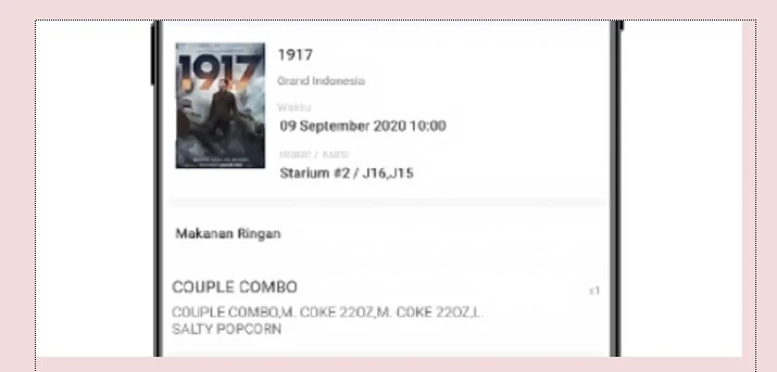 cara beli tiket bioskop di shopee