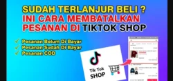cara membatalkan pesanan di TikTok Shop