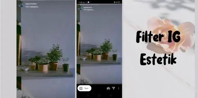 nama filter Instagram